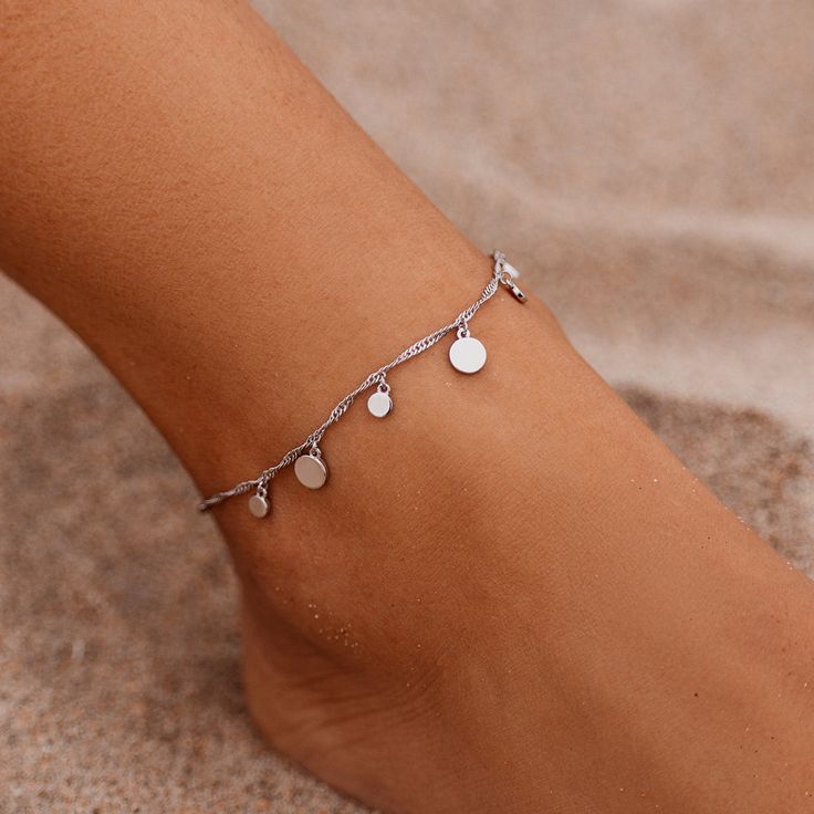 Coin Charm Anklet