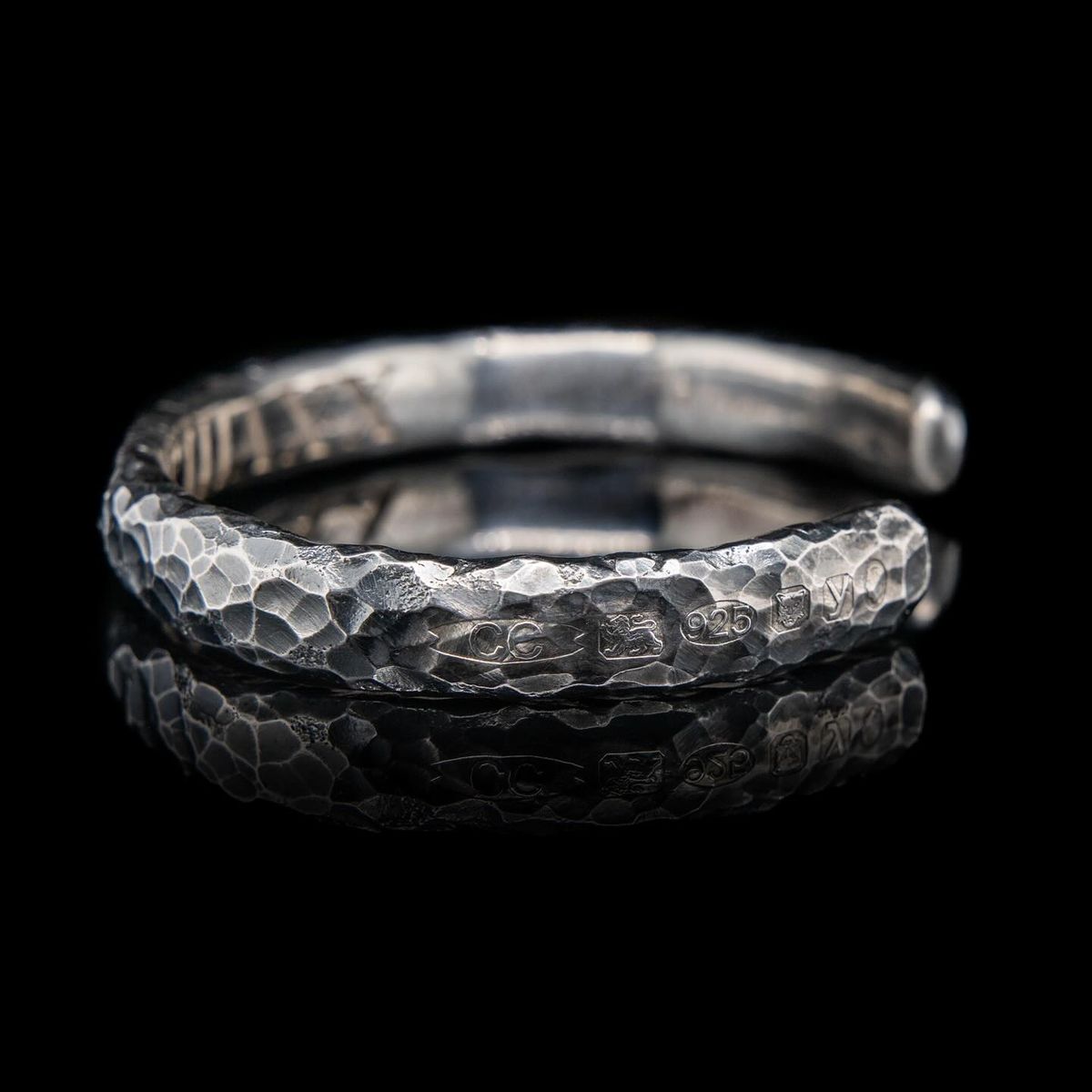 Hammered Bangle