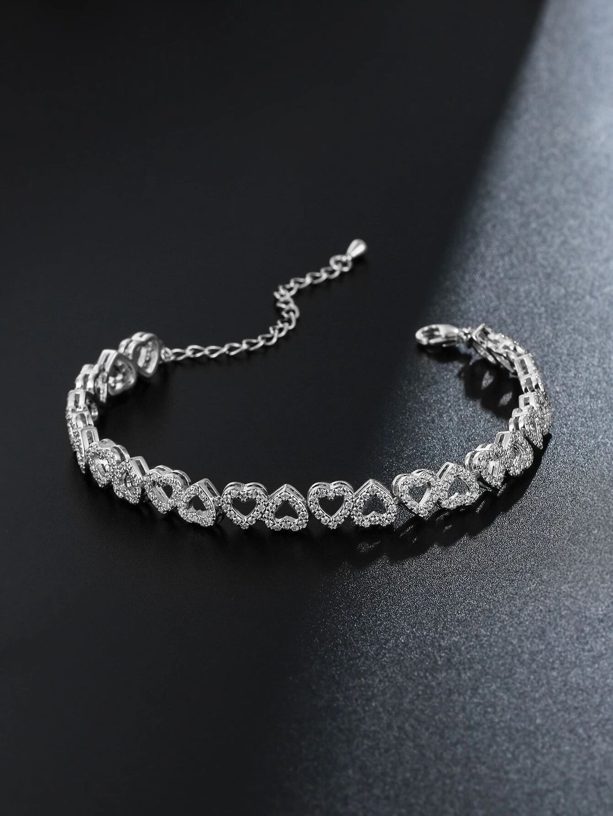 Heart Charm Bracelet