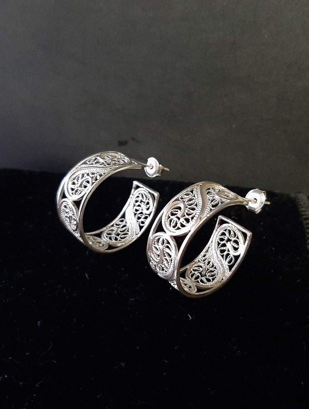Filigree Fan Earrings
