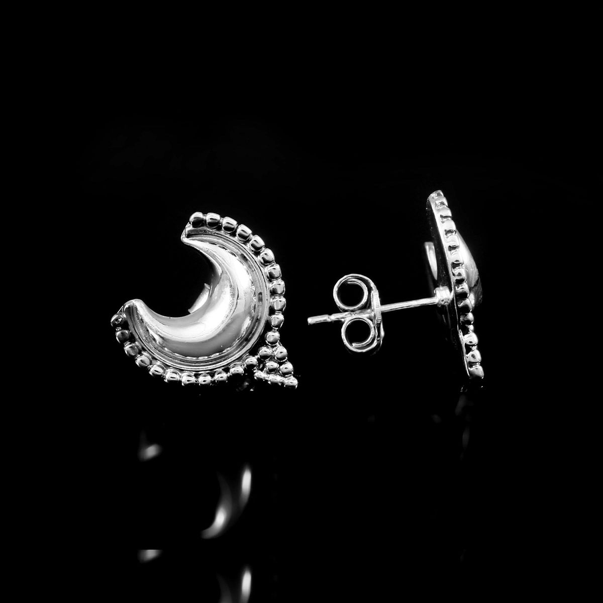 Half Moon Studs
