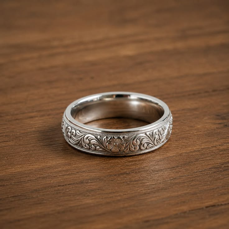 Floral Filigree Ring