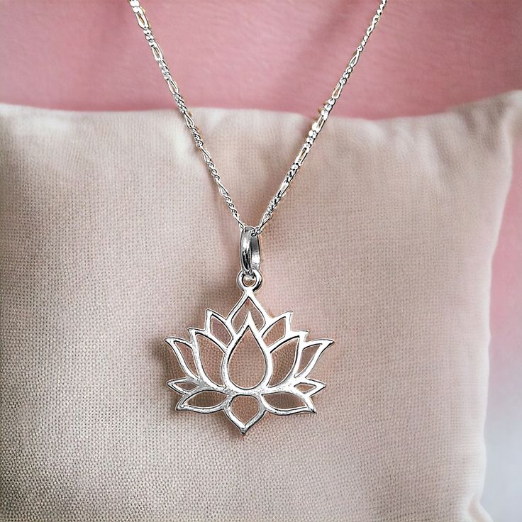 Tiny Lotus Pendant