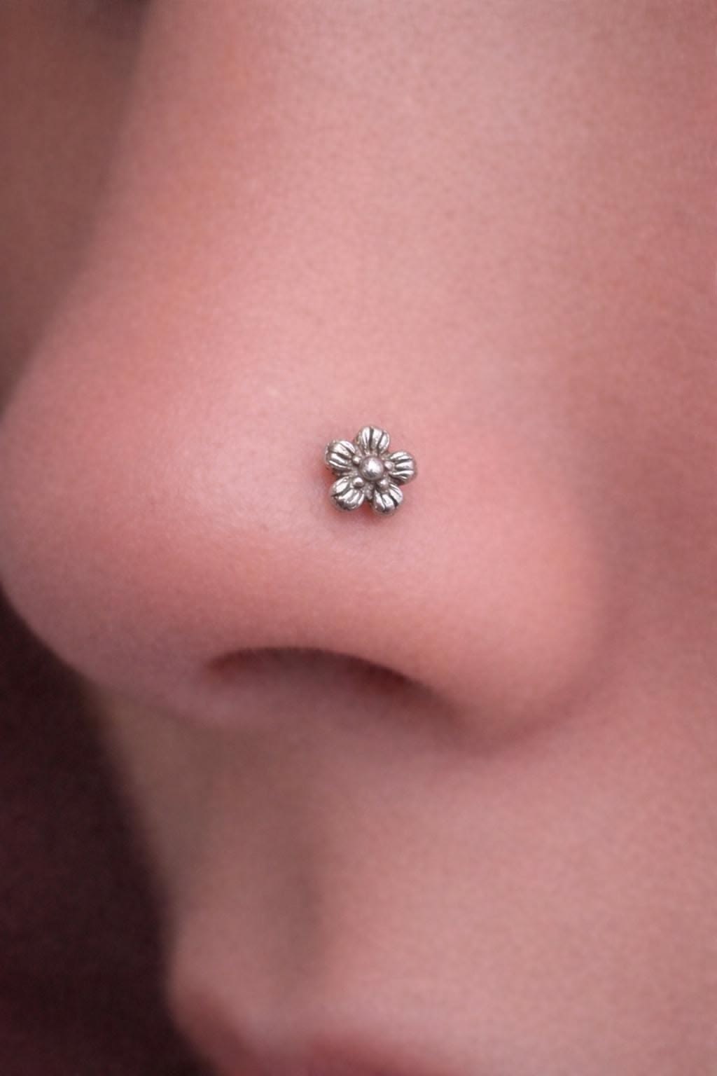Floral Nose Pin