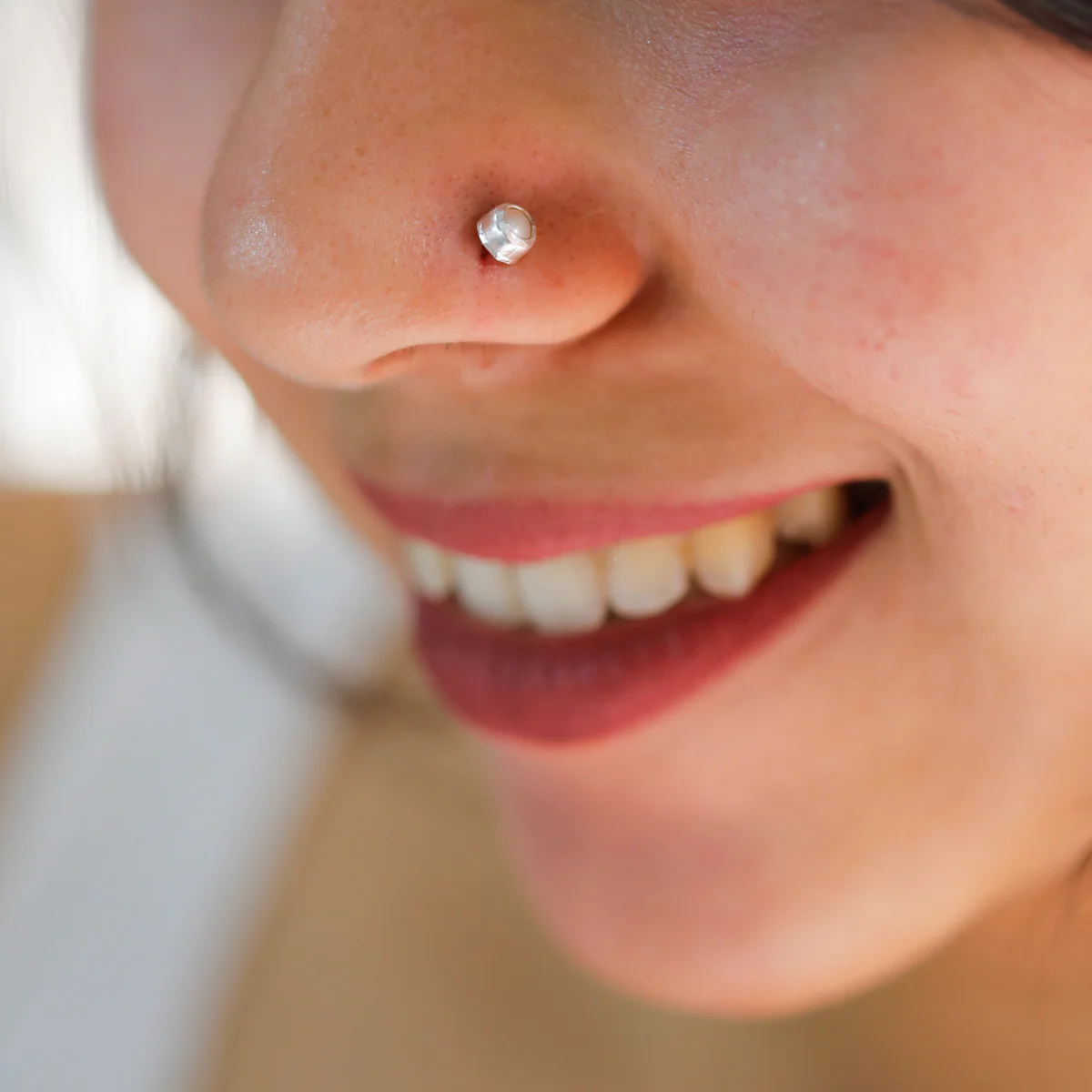 Pearl Nose Pin