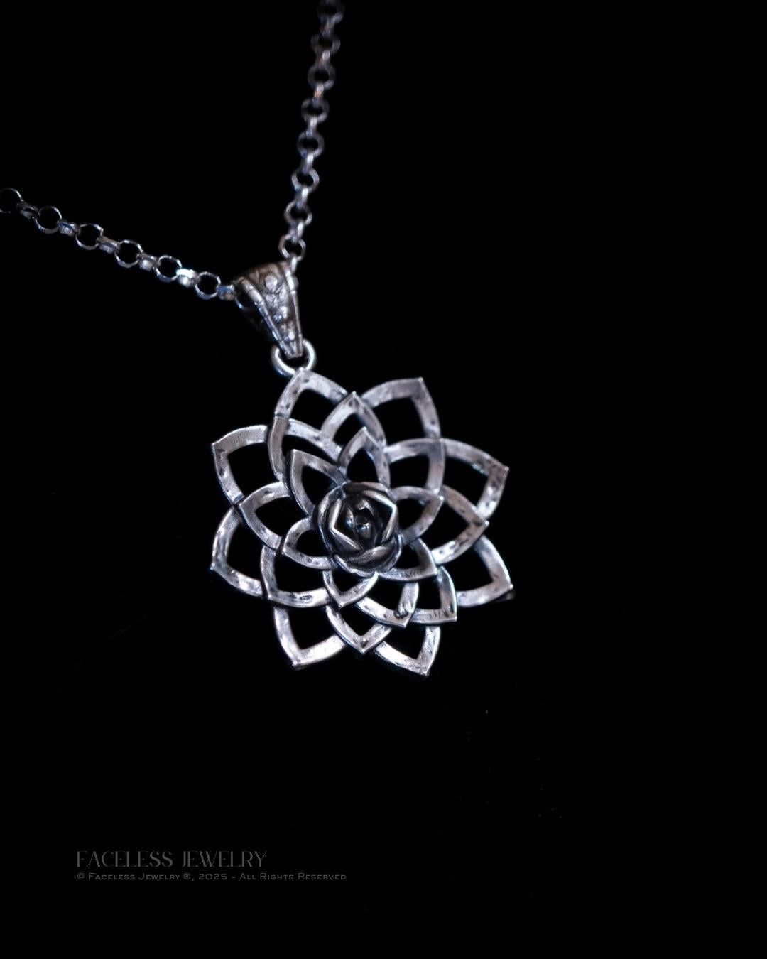Lotus Bloom Pendant