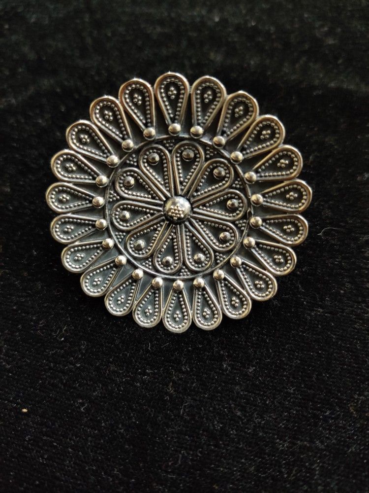 Oxidised Tribal Ring