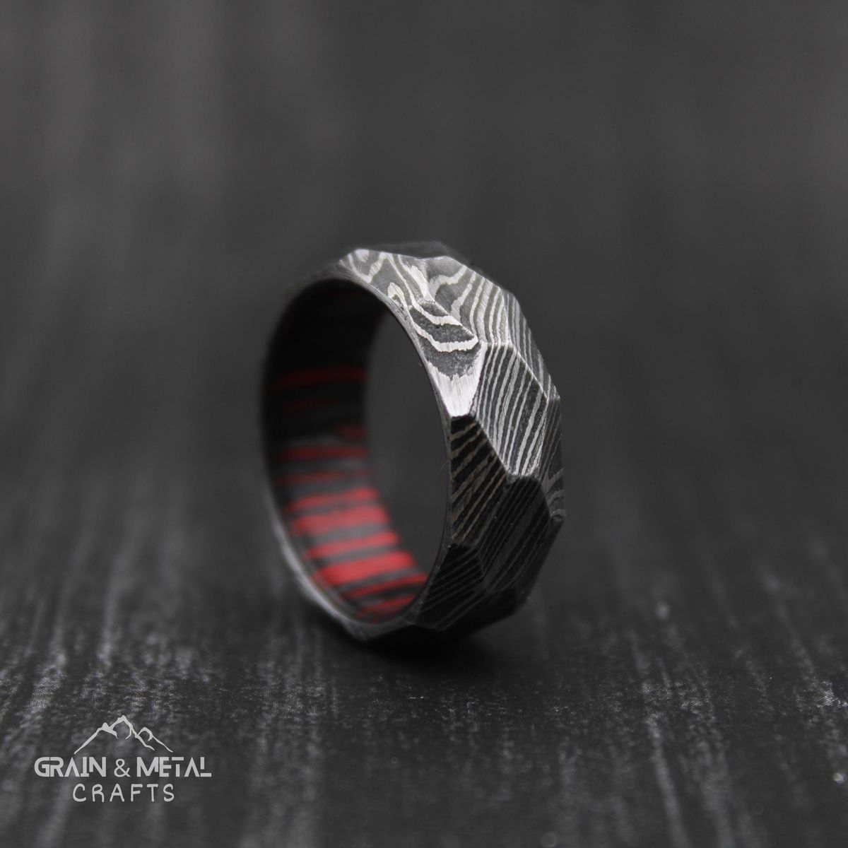 Hammered Dome Ring