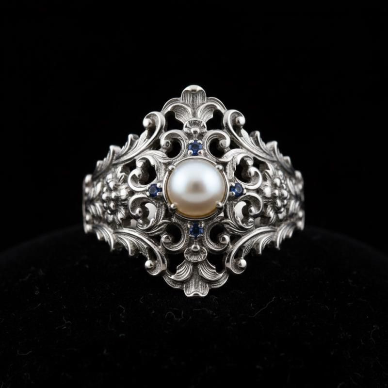 Pearl Crown Ring