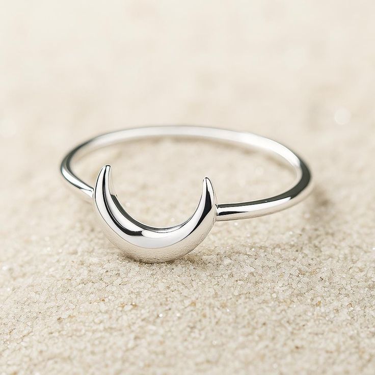 Crescent Moon Ring
