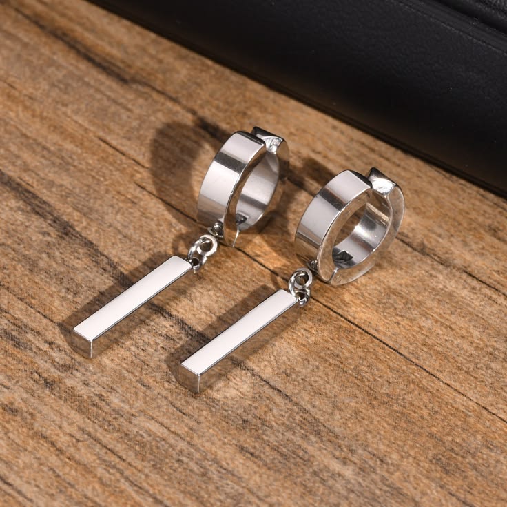 Geometric Bar Earrings
