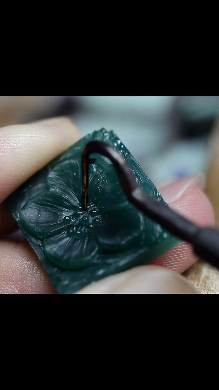Wax carving